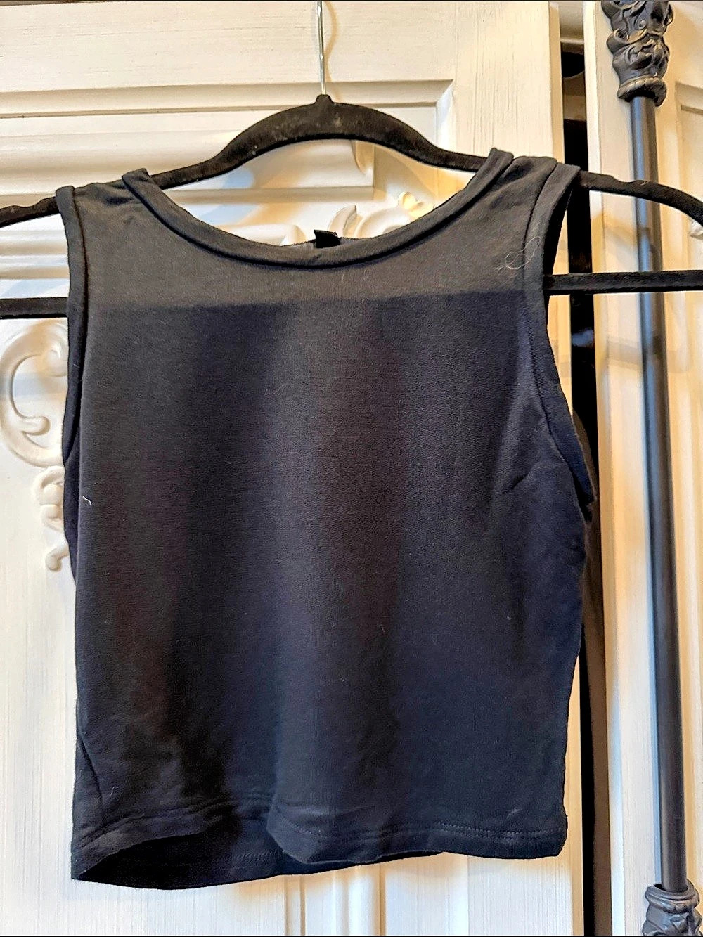 Lea & Viola Black Tank Top Size XS